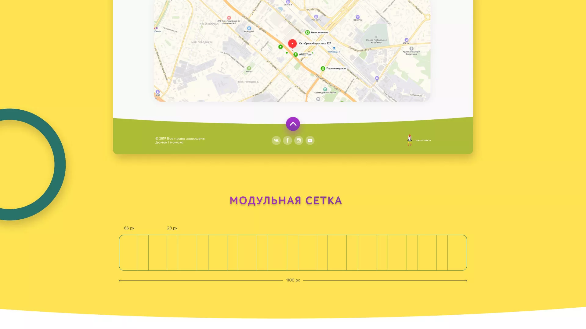 Разработка сайта детского активити-клуба «Домик гномика» в Клине