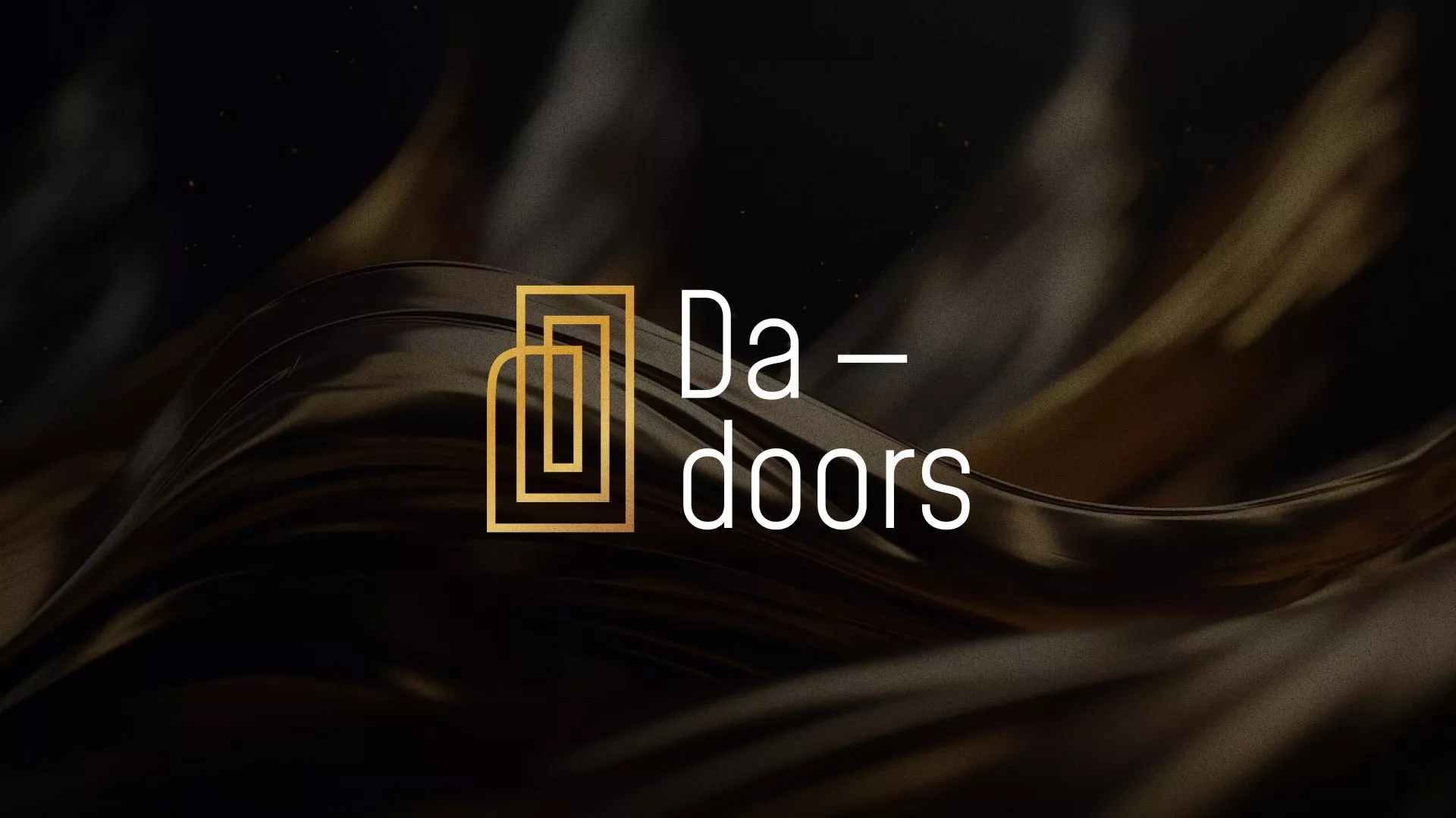 Разработка логотипа для компании «DA-DOORS» в Клине