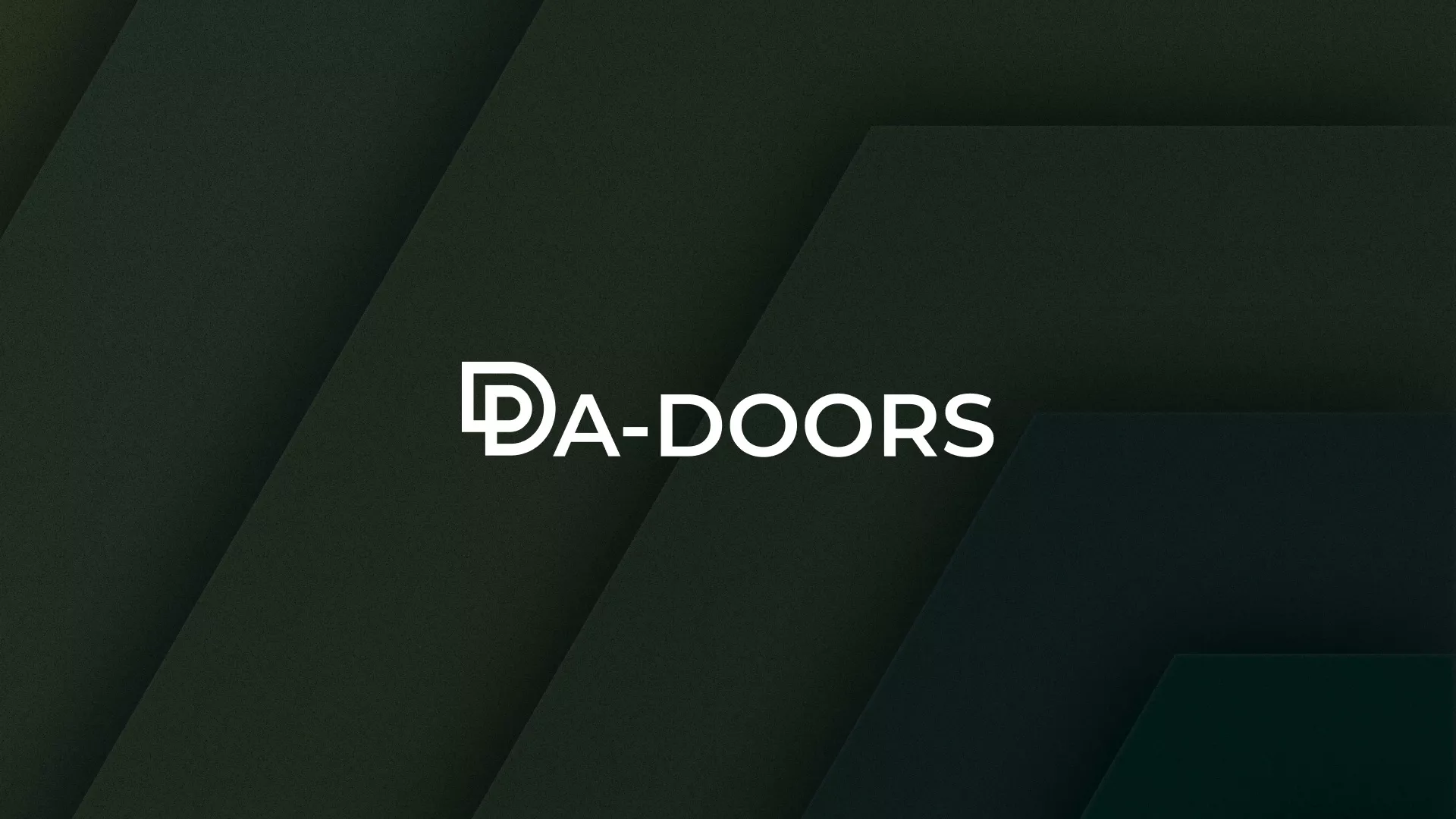 Создание логотипа компании «DA-DOORS» в Клине